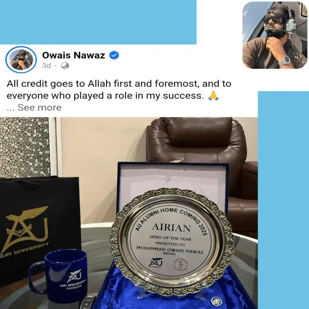 Hero of The Year Award 2025 by AIR University