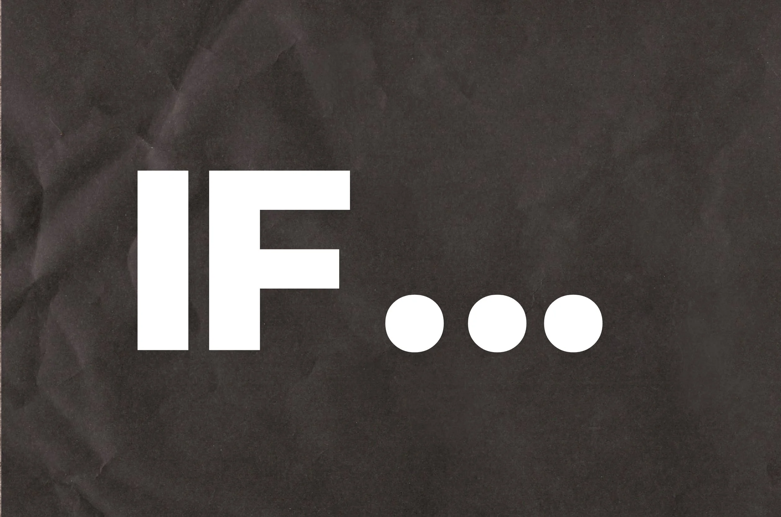 if... by Owais Nawaz