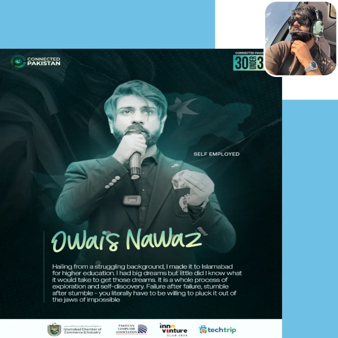 Owais Nawaz at Connected Pakistan Conference 2025 Guest Speaker