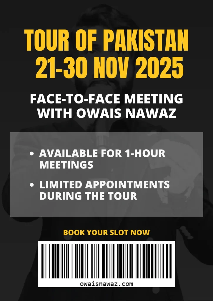 Owaisnawaz tour to Pakistan Nov 2025